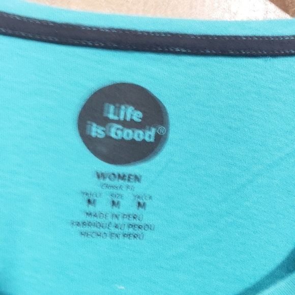 Life is good the little things are the big things snowflake woman's size medium - Picture 2 of 8